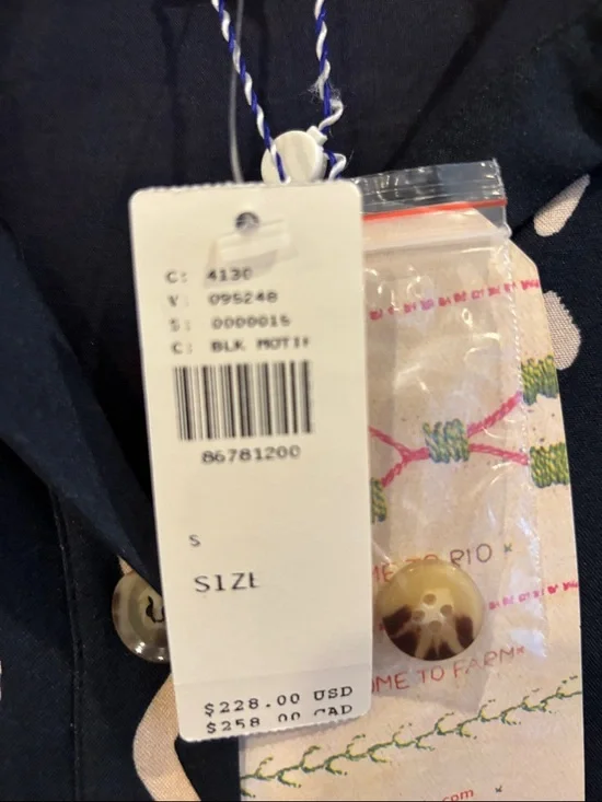 FARM Rio Flowy Black Maxi Dress - Picture 5 of 5